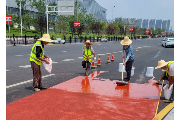 彩色路面铺装前对路面有些基本要求